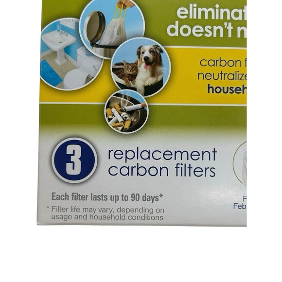 3 Pack Hamilton Beach TrueAir Replacement Carbon Filters Household True Air - Picture 3 of 7
